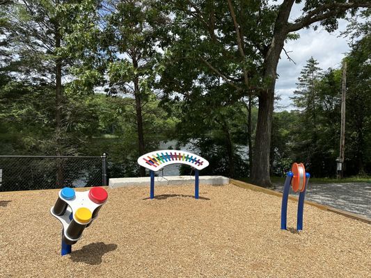 Music station at Little kids playground