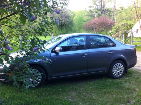 Joan Jetta, my dear 2010 VW sedan from CarGuyz in Fitzwilliam, NH.