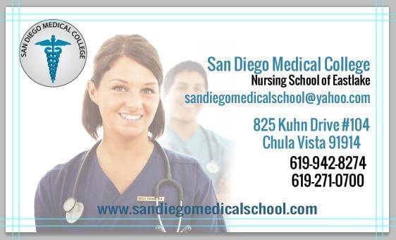 we teamed up with San Diego Medical COllege in Eastlake, Chula Vista