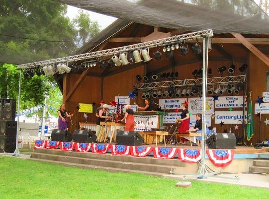 Chataqua Bandstand