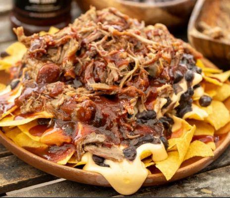 Smoked Pulled Pork and Cheese