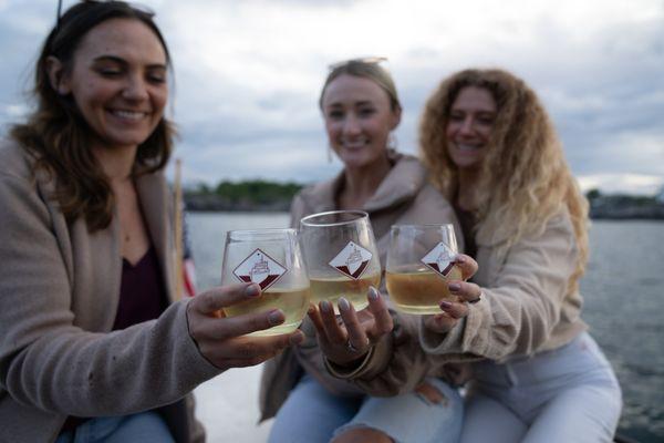 Cheers to another great time exploring the Southern Maine Coast in Casco Bay.