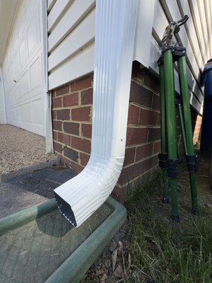 Gutter, downspout, and repairs Chesterfield VA