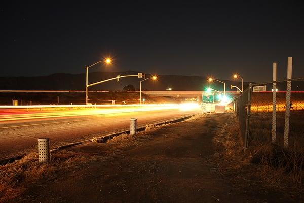 Bundy Canyon off ramp