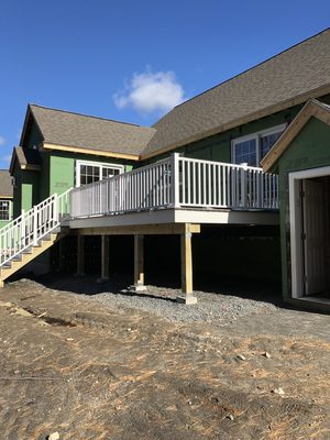 Another project from MPS LLC building decks