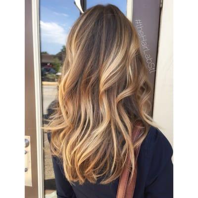 Balayage highlights