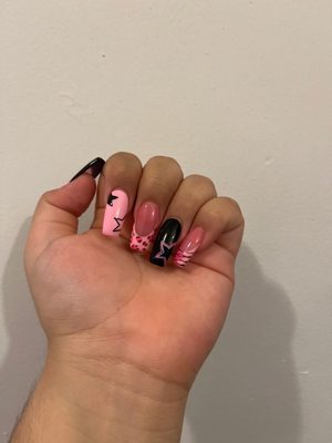 I absolutely love the way my nails turned out 3