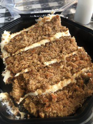 Carrot cake!!  Delish!!