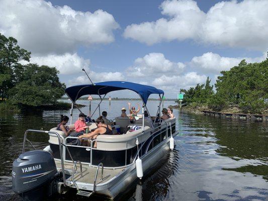 "Last sail before the veil" bachelorette party fun!