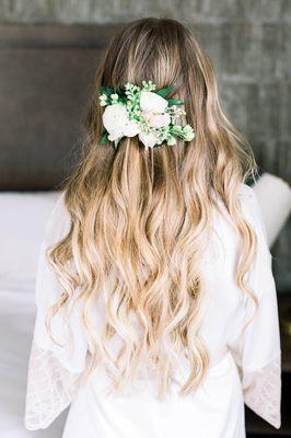 My wedding hair