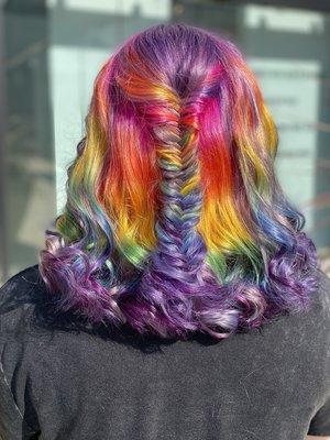 Rainbow color