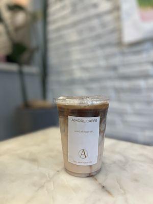 Iced Rose Latte (~$7)