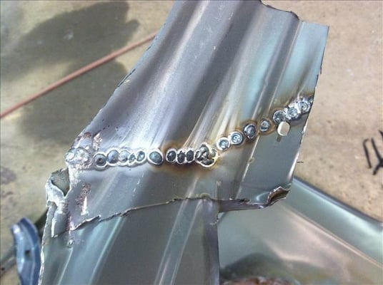 This is not a good weld job.