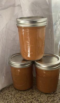 Homemade honey hot sauce