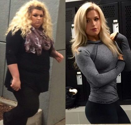 Amazing transformation before and after