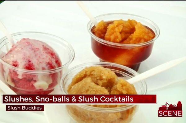 Slush
Sno-balls
Craft Slush Cocktails