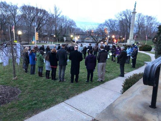 Easter Sunrise at FUMC Westfield