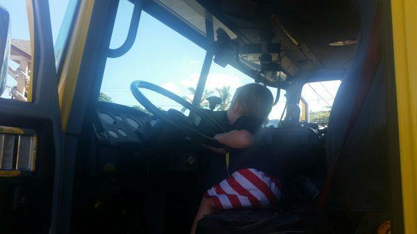 Learning to drive the fire truck