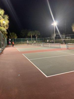 Pickleball courts