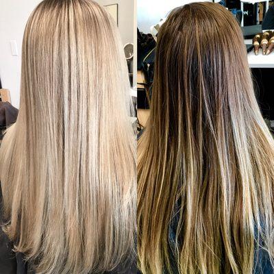 Blonde balayage