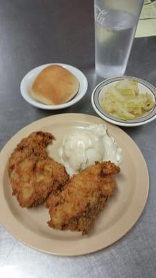 Fried pork chops