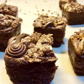 Nutty Brownie BItes