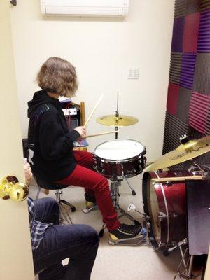 Drumming Practice Room