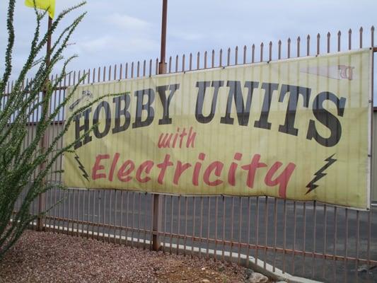 Large Hobby Units with Lights and Electricity for Your Business or Favorite Hobby!