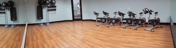 Multi-purpose room. We have spin, Zumba, yoga, boot camp, and so much more at your fingertips with Fitness on Request!