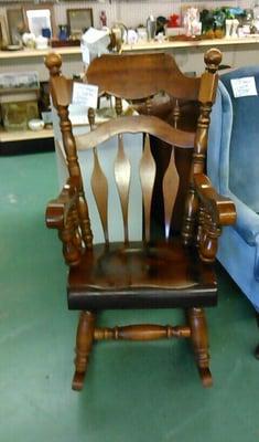 Pine rocker