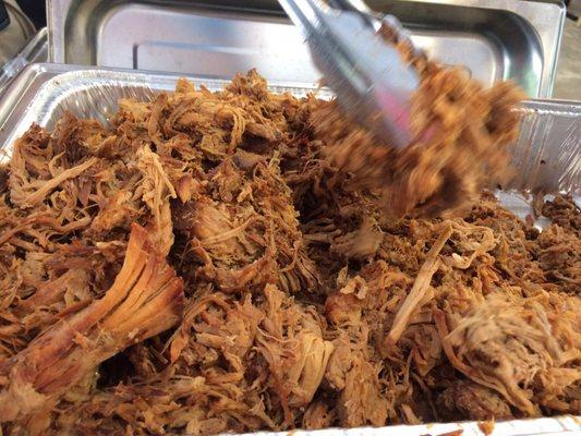 Pulled pork, savory and extra special!