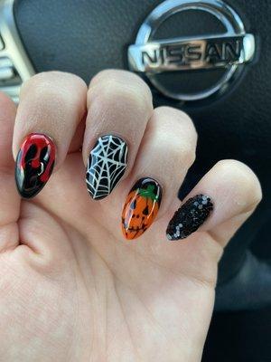 Some fun Halloween nails