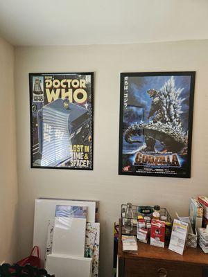 Got them yesterday and Hung them up today!  YES!