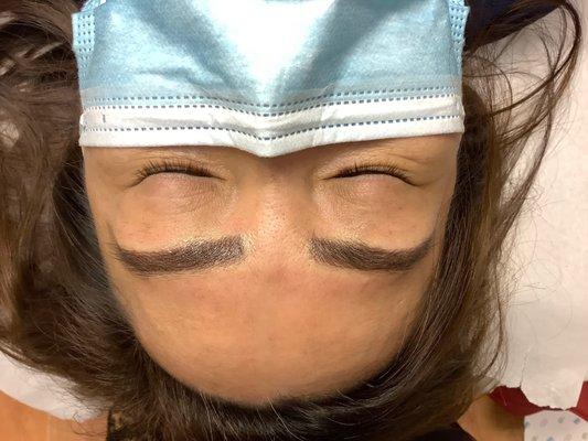 Microblading and semi permanent make up