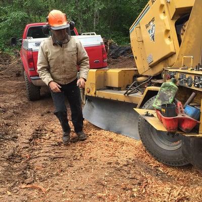 RIch Ezetta Stump Grinding