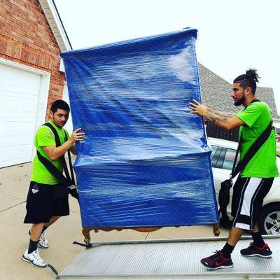 Our movers are highly trained and have completed our Mover Training Program.