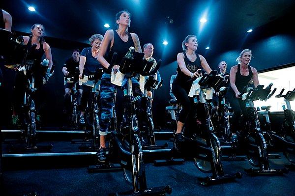 Located inside Move is our awesome cycle studio Club Spin!