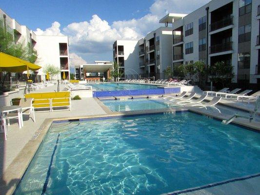 Beautiful resort style lap pool