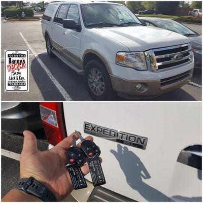 Remotehead keys made
for a Ford Expedition
Danny's Dacula Lock & Key
770-906-4443
www.dannysdaculalockandkey.com