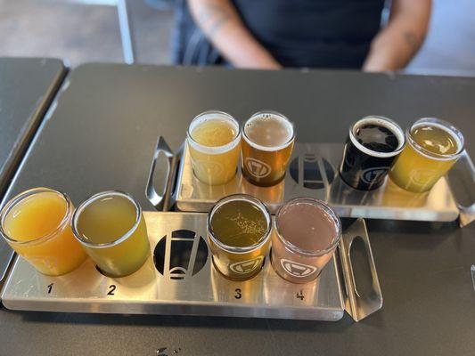 Beer flights