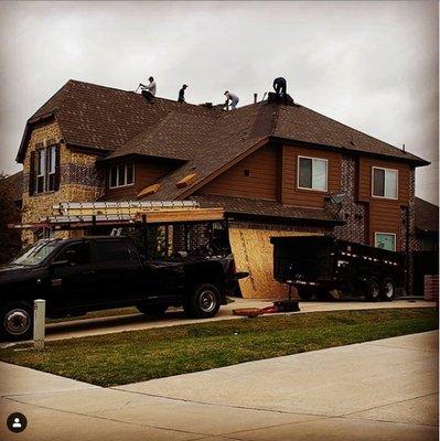 Getting another roof done!