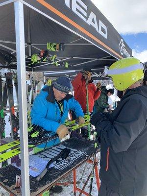 Annual Ski and Snowboard demo event held at Granite Peak Ski Area in Wausau