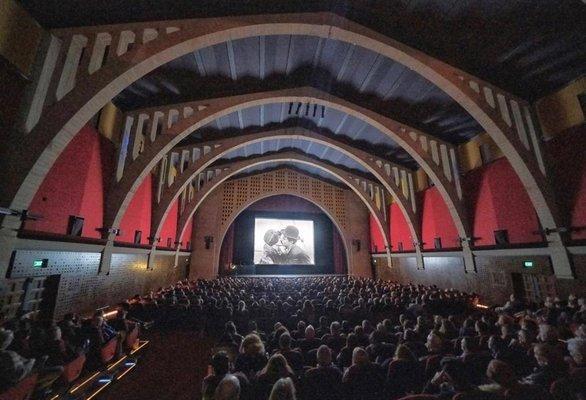 Our screening of the restored version of Charlie Chaplin's The Gold Rush at the amazing Hollywood Legion Theater, was a sold-out success!