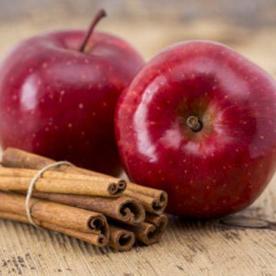 Cinnamon red apple balsamic vinegar. A must and apple pie, hot apple cider and baked apples