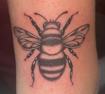 Bumble Bee Tattoo Knoxville