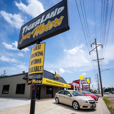 Tigerland Motors has been offering a great selection of pre-owned vehicles, competitive financing, and extended service packages since 2014.