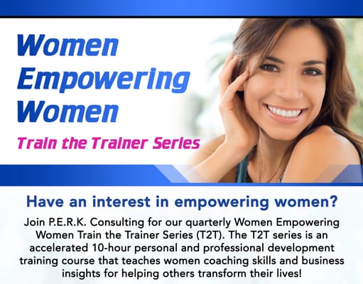 Learn how to own your own business inspiring women. www.perkconsulting20.eventbrite.com