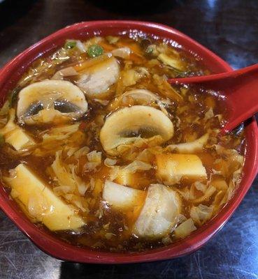 Spicy and sour soup