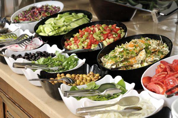 Can't beat a good salad bar!