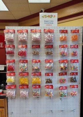 Candy Wall!! Great deal, 4/$5.